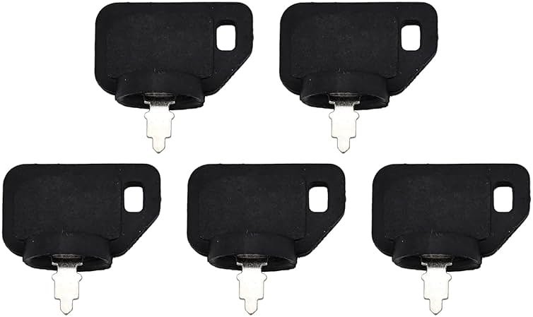 Congparts 5PCS 63-8360 103-2106 Ignition Key 1-603511 62-7770 700918 Compatible with Toro Exmark TimeCutter Zero Turn, Lazer Z Series Compatible with Titan Z-Master, Turf Ranger, Turf Tracer - Product Image
