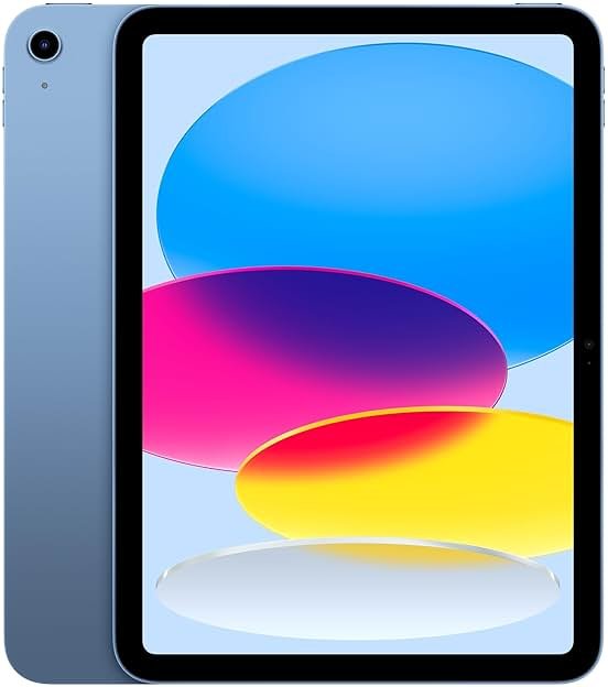 Apple iPad 11-inch: A16 chip, 11-inch Model, Liquid Retina Display, 128GB, Wi-Fi 6, 12MP Front/12MP Back Camera, Touch ID, All-Day Battery Life — Blue - Product Image