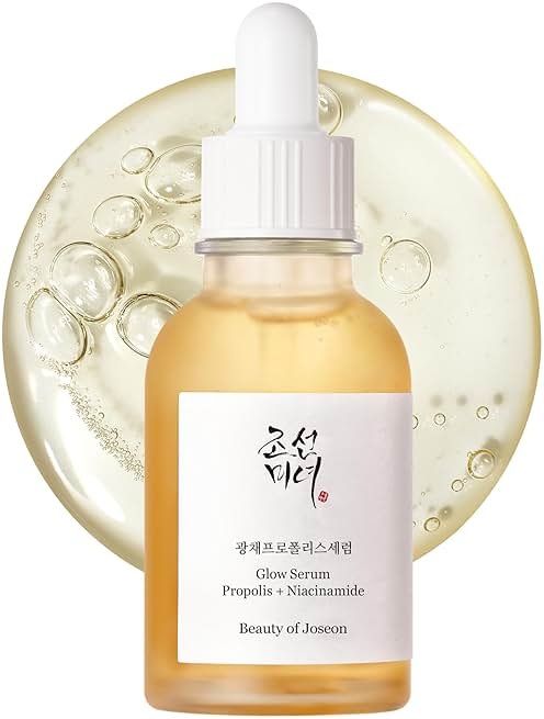 Beauty of Joseon Glow Serum Propolis and Niacinamide Hydrating Facial Soothing Moisturizer for Irritated Uneven Skin Tone, Korean Skin Care, 60ml, 2 Fl.Oz - Product Image