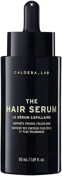 Caldera + Lab The Hair Serum | Men’s Thickening Serum for Thinning & Receding Hair, Supports Fuller & Stronger-Looking Hair, Dermatologically Tested - All Hair Types - Product Image