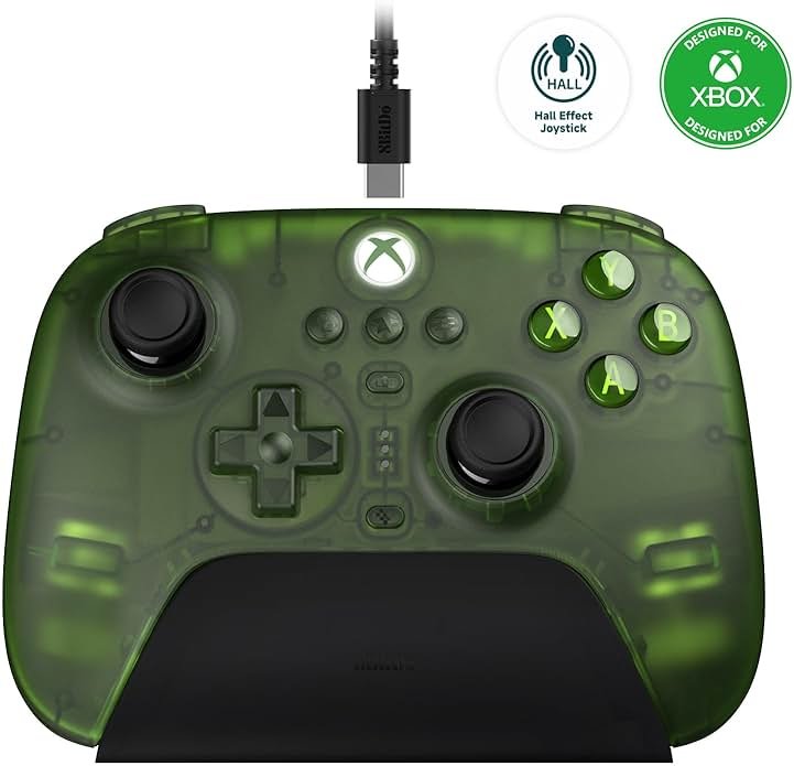 8BitDo Ultimate 3-Mode Controller, Hall Effect Joysticks, Pro Back Buttons, Wired Only for Xbox Series X|S & Xbox One, Compatibility with Apple, Windows & Android, Officially Licensed (Jade) - Product Image