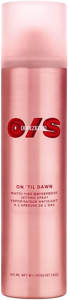 One Size On 'Til Dawn Mattifying Waterproof Setting Spray 3.4 oz / 143 mL - Product Image