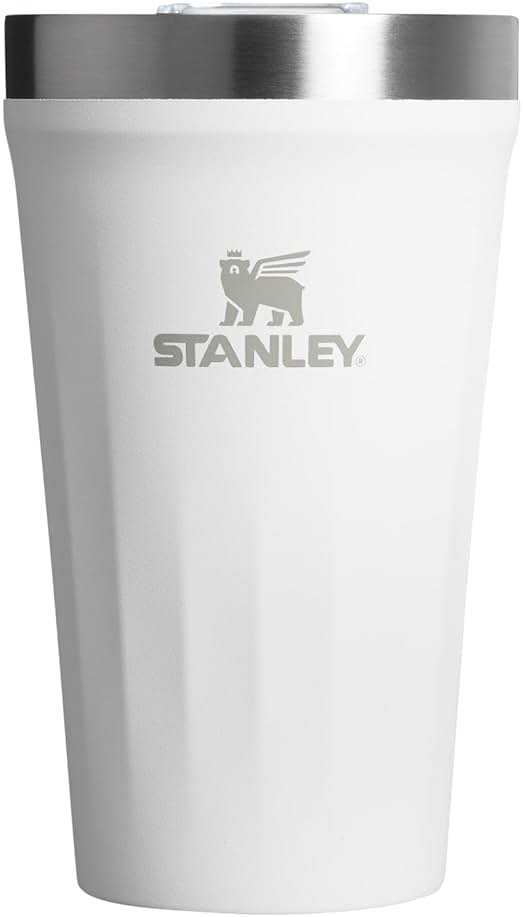 STANLEY Everyday Tumbler | Press Fit Drink Through Lid | Beverage, Coffee, and Cocktail Cup | Insulated Stainless Steel Wine Glass | BPA-Free - Product Image