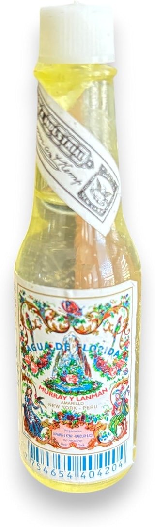 Zoeartcrafts Murray y Lanman Agua Florida Peruana 0.74Fl Oz, Genuine Florida Water, Cologne for Cleansing and Purifying, Spirit Water (22ml) - Product Image