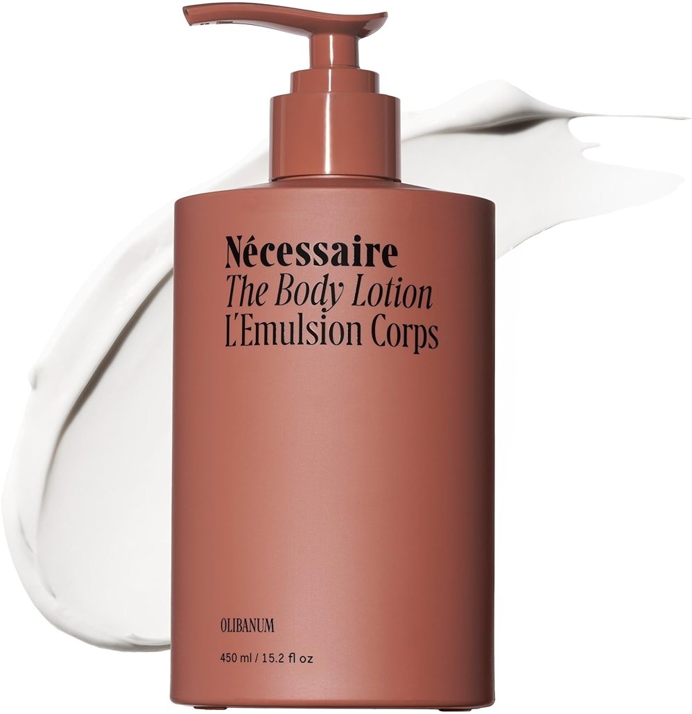 Nécessaire The Body Lotion Olibanum - Multi-Peptide Moisturizer - Firming Body Lotion for Women + Men. 2.5% Niacinamide. Non-Comedogenic + Hypoallergenic for Sensitive Skin - 15.2oz - Product Image