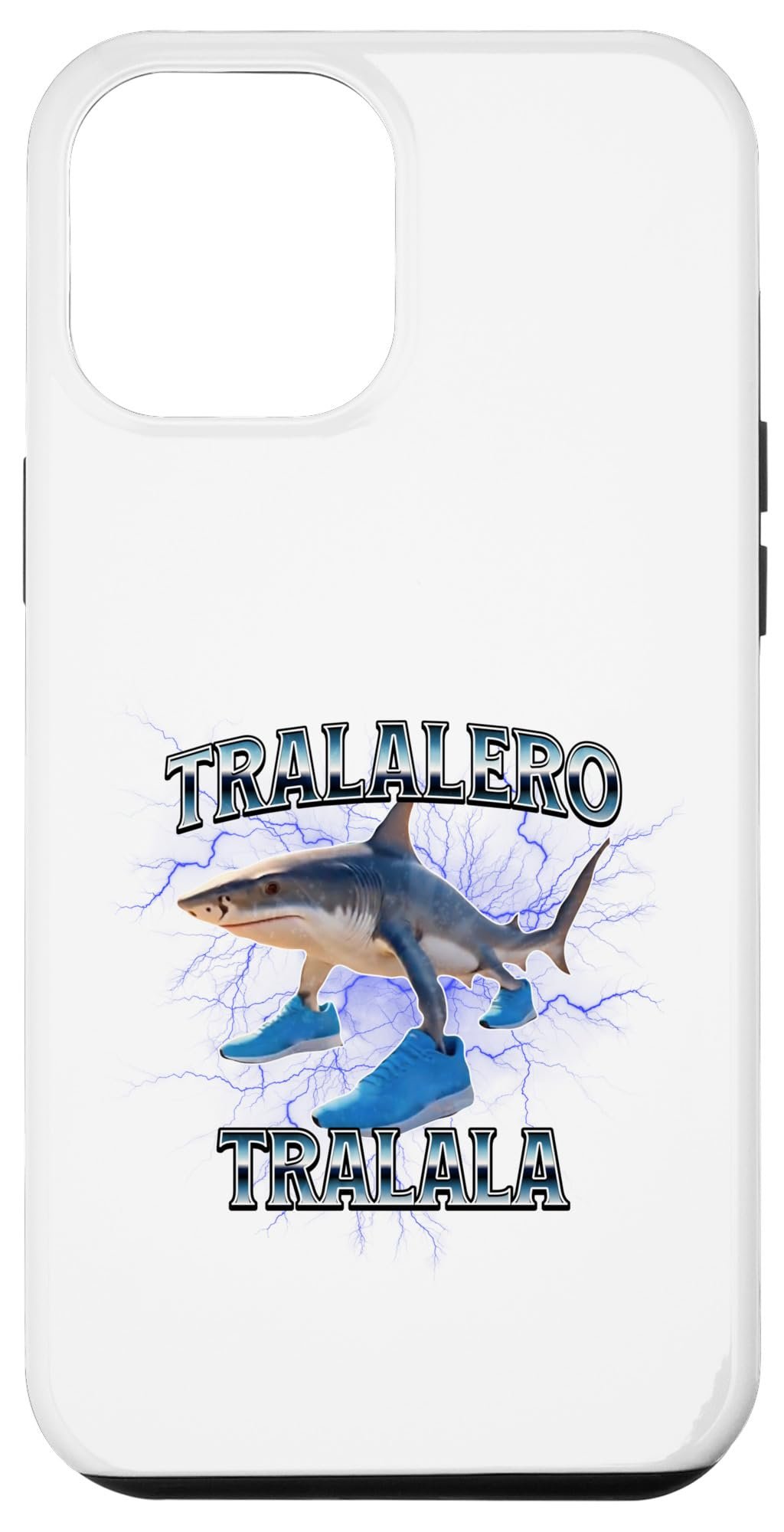Tralalero Tralala Bootleg Brainrot Italian Brainrot Meme Case for iPhone 12 Pro Max - Product Image