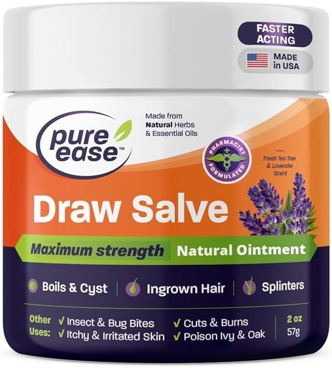 Pure Ease Drawing Salve Ointment 2oz - Product Image
