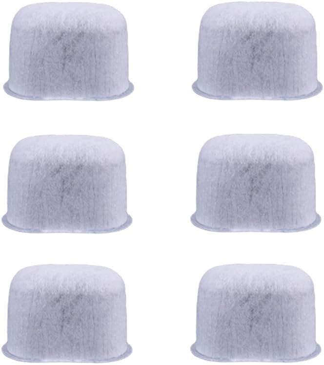 6pcs Water Filter for Breville Espresso Machine, Coffee Maker Filter Replacement Part for Breville Barista Express Accessories (Activated Carbon) - Product Image