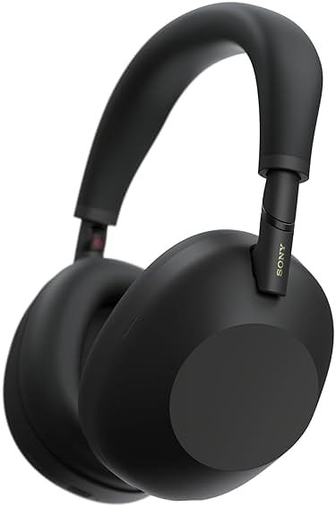Sony WH-1000XM6 The Best Noise Canceling Wireless Headphones, HD NC Processor QN3, 12 Microphones, Adaptive NC Optimizer, Mastered by Engineers, Studio-Quality, 30-Hour Battery, Black - Product Image