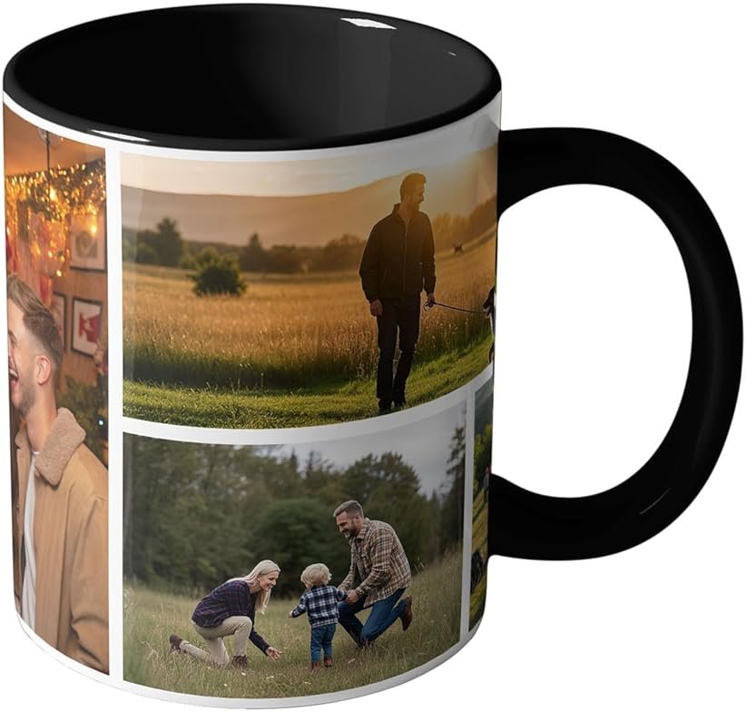 Custom Mug, Customized 15oz Photo Coffee Mug Personalized 11 Oz Ceramic Mug with Photo, Taza Personalizadas for Men Women Family - Product Image