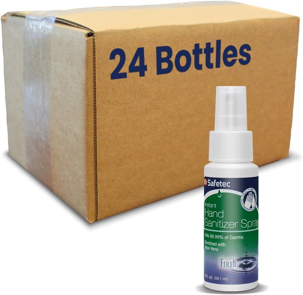Safetec 2 oz. Hand Sanitizer Spray (24/case) - Product Image