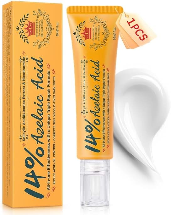 CHANGARLOAD Daily Azelaic Acid Facial Cream, Oil Control & Mild Skin Care, 1oz - Product Image