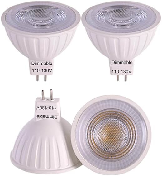 ukzboss Mr16 led Bulb 120V Dimmable 5w 2700K Warm White 38 Degree gu5.3 spot Light Bulb 40w 50W Halogen Replacement for mr16 Tracking Light lanscape Lighting (2700K Warm White, 4pcs Bulbs) - Product Image