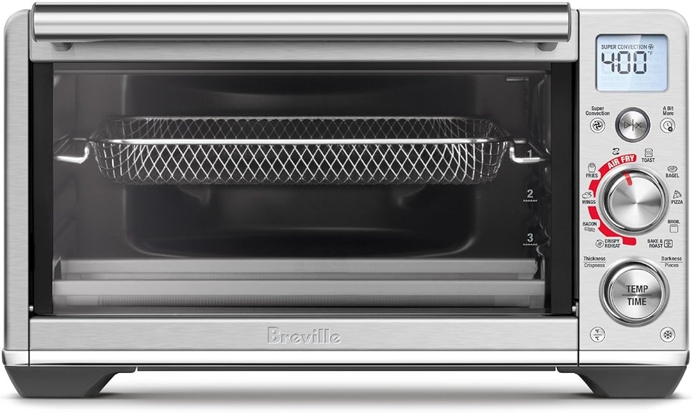 Breville Smart Oven Air Fryer Compact, Brushed Stainless Steel - Product Image