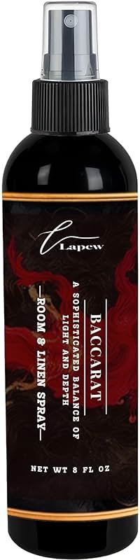 Lapew Room & Linen Spray | Fragrance Mist for Home, Car & Office | Fabric & Air Freshener | Neutralizing Mist | Made in USA | Baccarat - Product Image