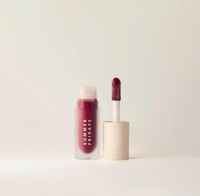 Summer Fridays Dream Lip Oil in Midnight Berry - Product Image