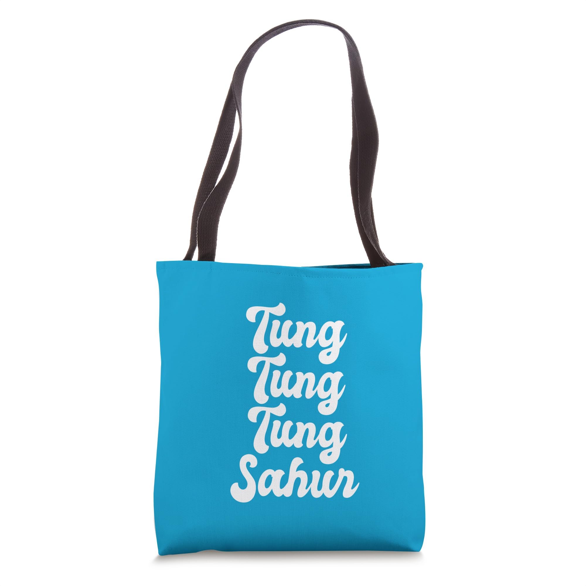 Tung Tung Tung Sahur Meme Viral Joke Drum Beat Wooden Log Tote Bag - Product Image