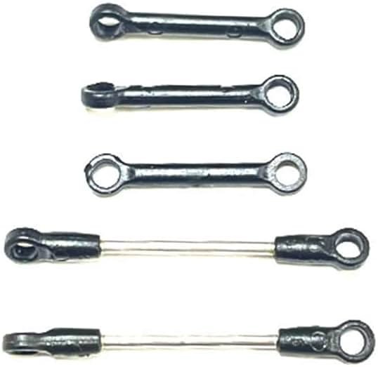 STASRC RC ERA C032 Huey UH-1 Helicopter Parts Connecting Rod for RC ERA Helicopter Spare (Black) - Product Image