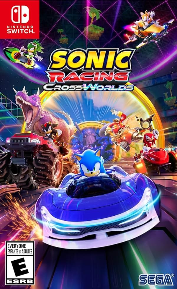 Sonic Racing: CrossWorlds Amazon Exclusive Edition - Nintendo Switch - Product Image