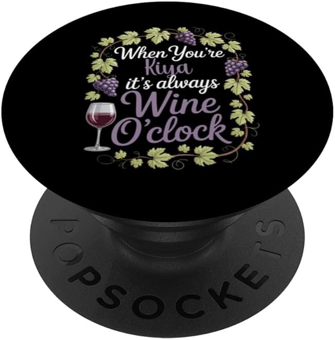 KIYA Personalized Women's Gift Custom KIYA PopSockets Adhesive PopGrip - Product Image