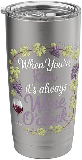 KIYA Personalized Women's Gift Custom KIYA Stainless Steel Insulated Tumbler - Product Image