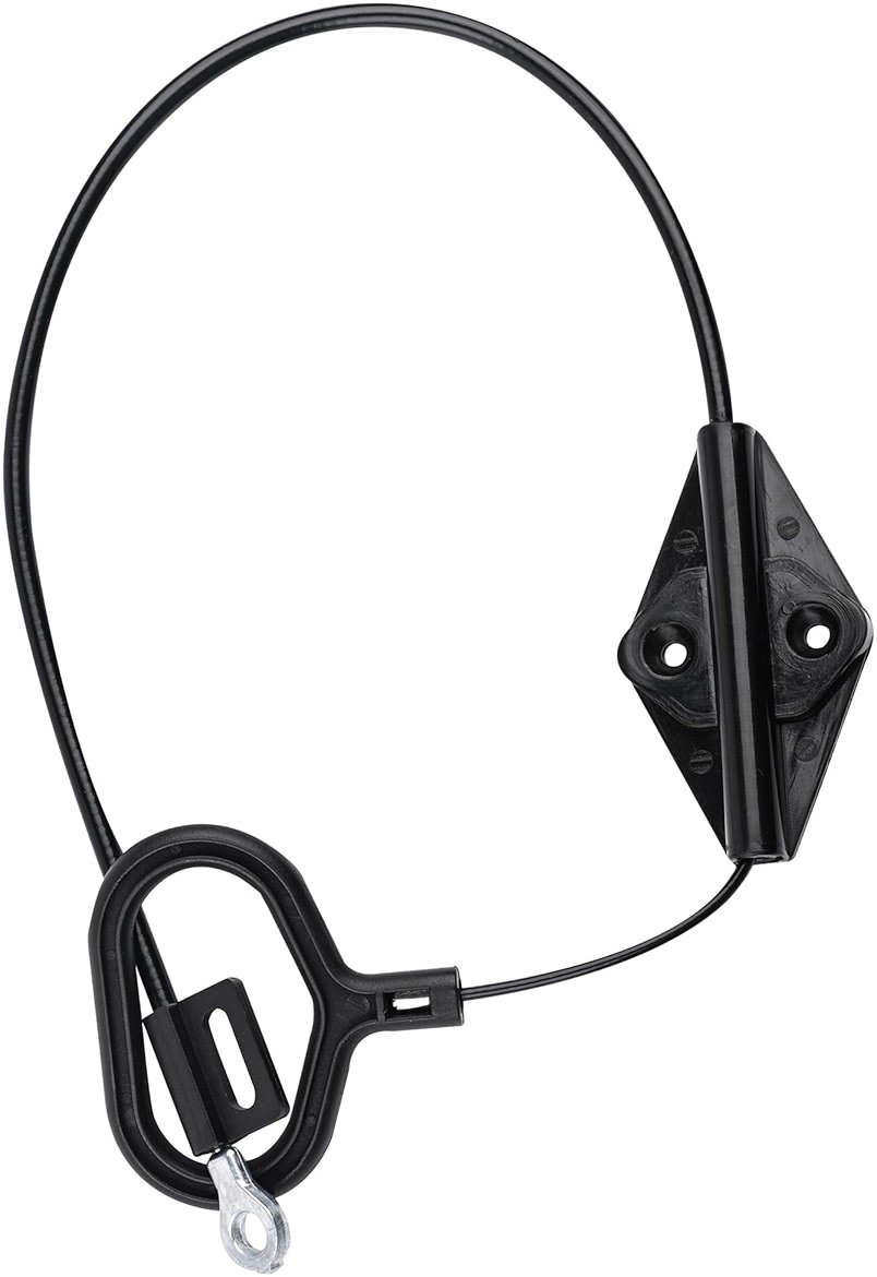 XwaYexa Recliner Pull Handle Replacement D-Ring Release Cable for Lazy Boy Sofas - 22” Steel Cable with 3” Exposed O-Shaped End, Recliner Adjustment & Maintenance Accessory - Product Image
