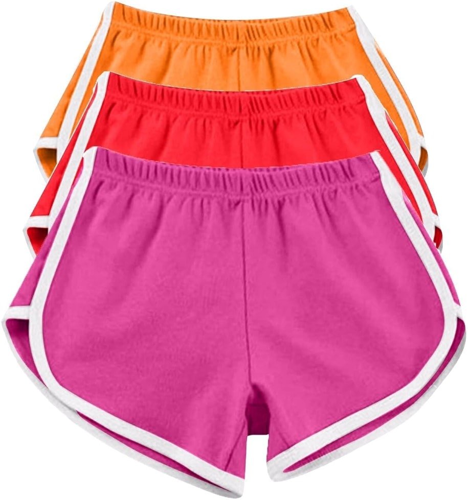 3 Pack Dolphin Shorts for Women Summer Athletic High Waisted Workout Gym Running Sports Lounge Yoga Comfy Shorts - Product Image