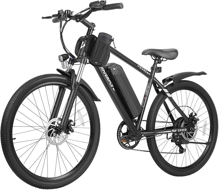 Hoverfly Electric Bike for Adults, 26"/16" Models, 750W/500W Peak Motor, Up to 20/15.5MPH, 48V/36V Removable Battery, Up to 40/28 Miles Range, UL2849 Certified, Electric Bike for Commute/Leisure/Trail - Product Image