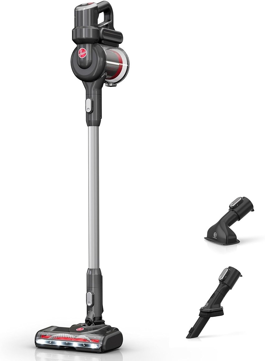 Hoover Excelerate Cordless Stick Vacuum Cleaner with Included Tools, for Carpet and Hard Floors, Lightweight Design, Powerful Suction, LED Headlights, BH59000V - Product Image