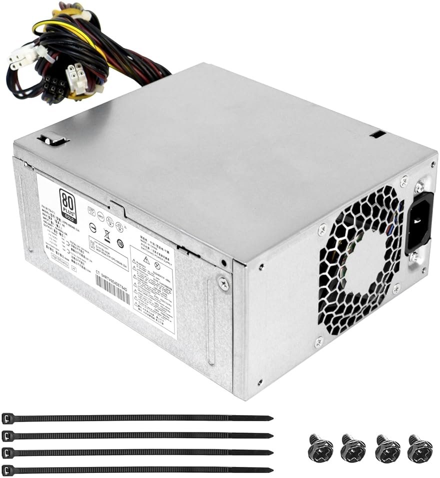S-Union Upgraded L05757-800 DPS-500AB-32 A 500W Power Supply Compatible with HP EliteDesk Z2 G4 800 880 600 G3 G5 L05757-800 PSU 901759-013 DPS-500AB-36 A L07304-003 901759-001 DPS500AB32 Power Supply - Product Image