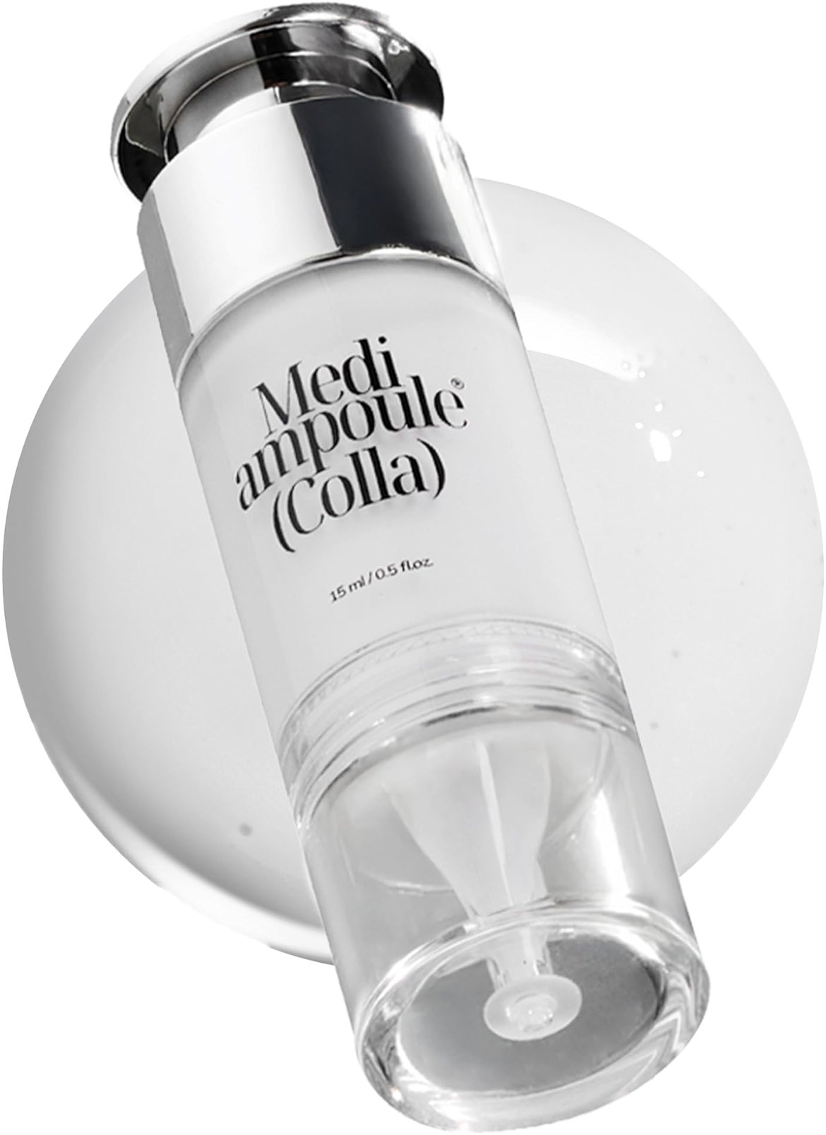 millimilli Medi Ampoule Colla | Collagen Serum for Dewy Glass Skin | 237% Hydration Support for 24h, Niacinamide | Radiance Ampoule for Dull Tired Skin | Korean Skin Care | 0.51 fl.oz. - Product Image