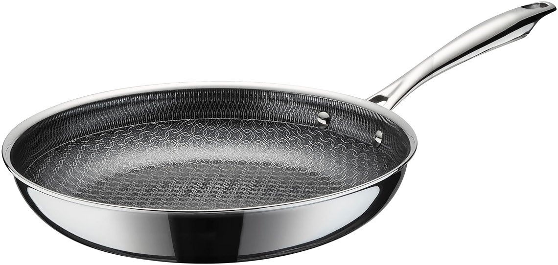 Cuisinart FusionElite+ Hybrid Tri-Ply Stainless Steel 10 Inch Skillet, PurelySear Hybrid Searing Surface, Oven Safe, Cool Grip Handle, Dishwasher Safe, Induction Compatible - Product Image
