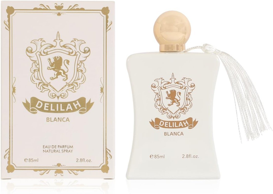 Delilah Blanca Perfume for Women – Soft Powdery Floral Eau de Parfum – Light Musky Scent – 85ml / 2.8 fl oz - Product Image
