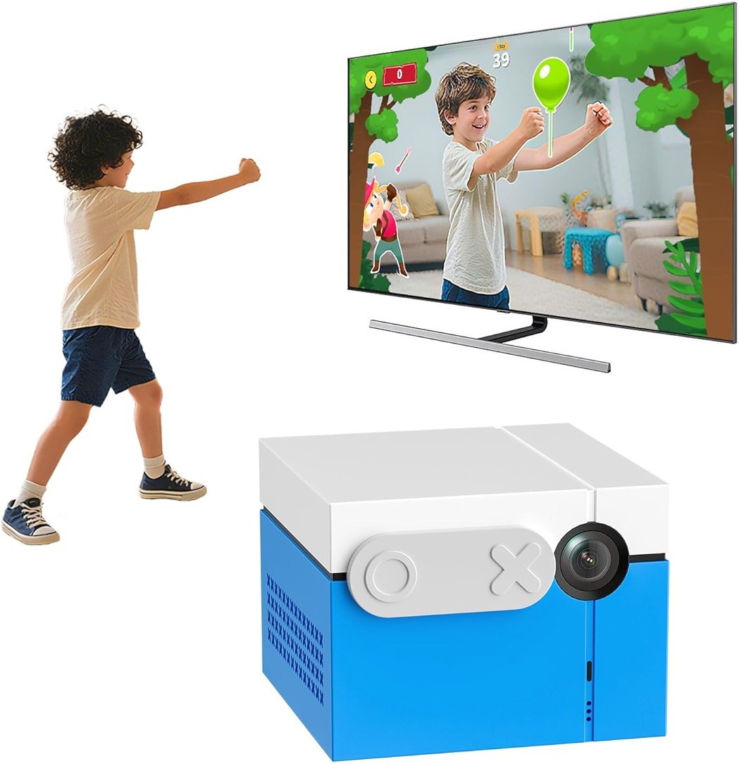 KINHANK MotionX - Motion Sensing Game Console for Kids&Families with 41 Games + Ongoing Updates – No Subscription Required, Plug&Play, Compatible with TV/PC, Perfect for Game Nights, Parties & Gifts - Product Image