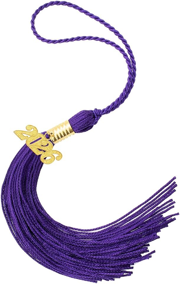 2026 Tassel Graduation Purple Tassel Tassels for Graduation Cap Decorations 2026 Tassels for Caps Kindergarten Elementary School Middle School University Gifts for Students - Product Image