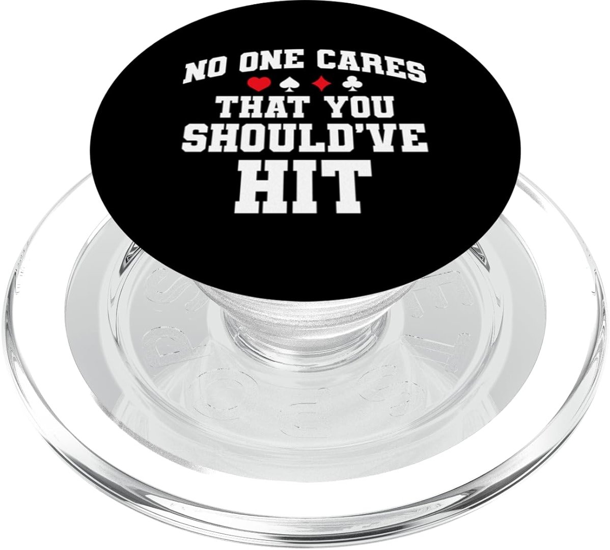 Blackjack Black Jack Blackjack Funny Casino Card Game PopSockets PopGrip for MagSafe - Product Image