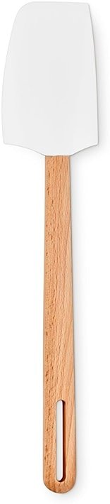 Le Creuset Silicone Signature Medium Spatula, White - Product Image