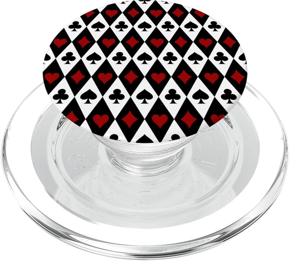 Gambling Blackjack Card Player Casino Las Vegas PopSockets PopGrip for MagSafe - Product Image