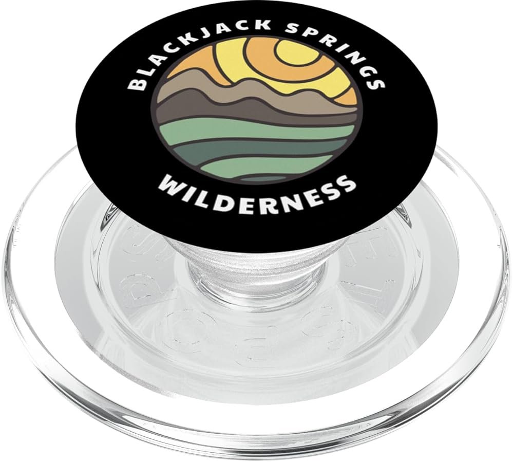 Blackjack Springs Wilderness Wisconsin WI Vacation Souvenir PopSockets PopGrip for MagSafe - Product Image