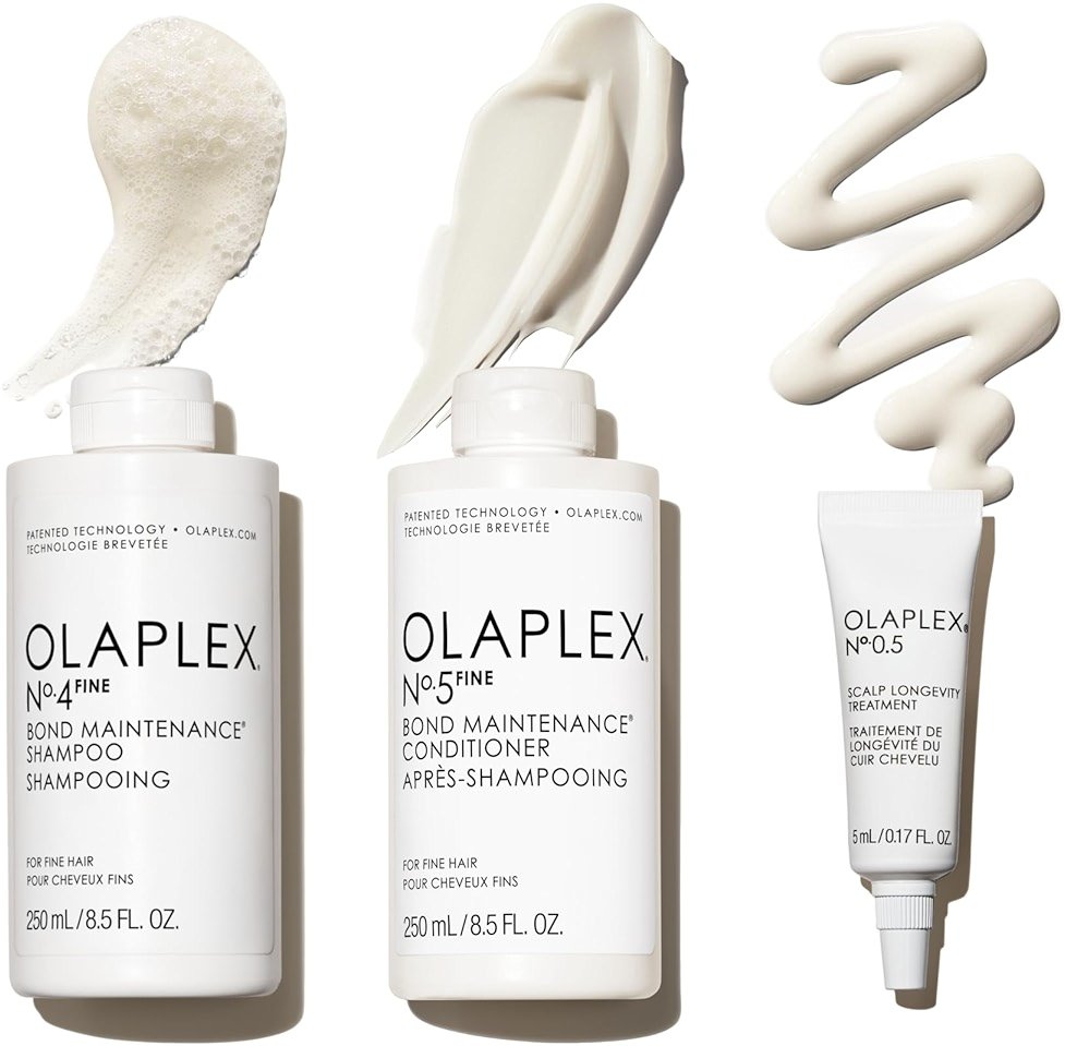 Olaplex Nº. 4 FINE Bond Maintenance Shampoo: Volumize & Strengthen | Gently Cleanse & Non Stripping | For Coily, Curly, Straight, and Wavy - Product Image