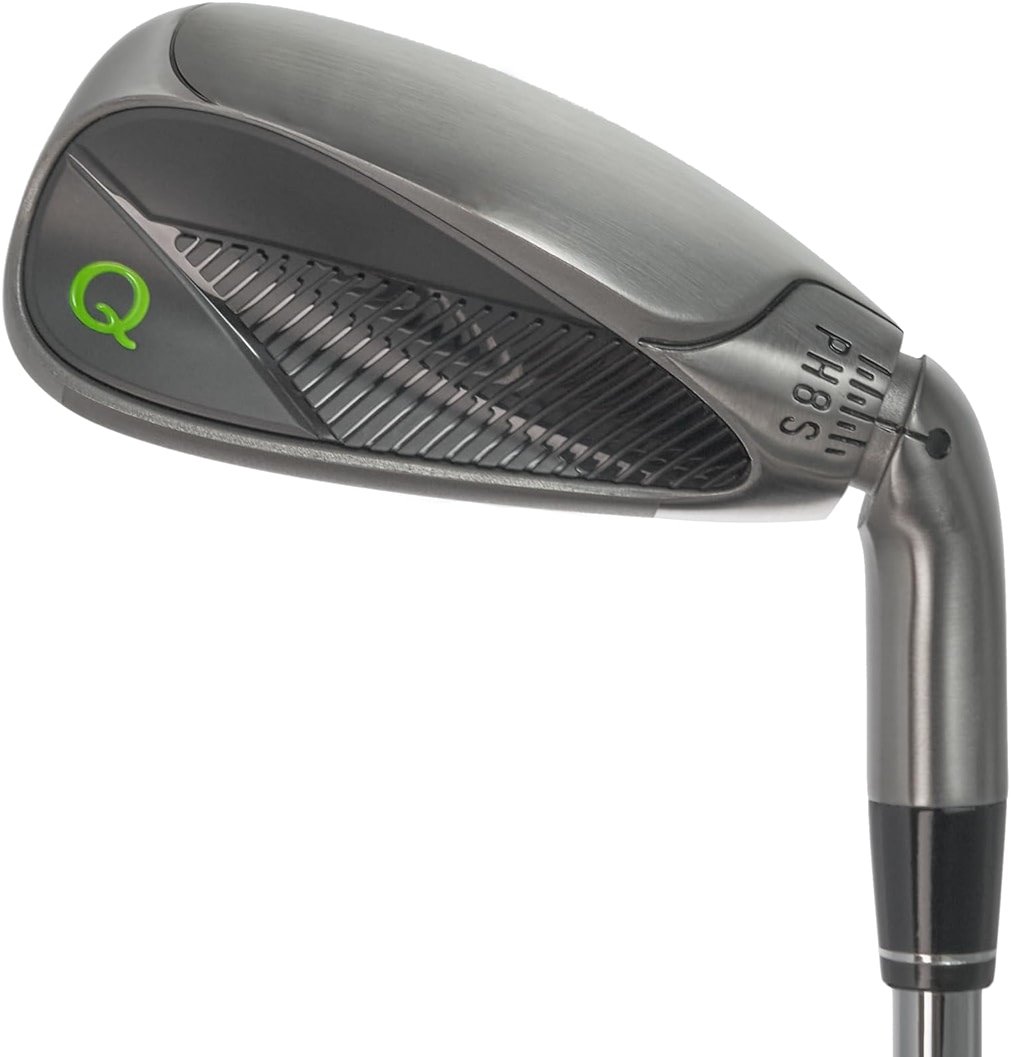 Q Gen 2 Adjustable Golf Club (Steel Shaft) - Durable 2-Part Travel Shaft - 8 Settings from 4° Putter to 60° Lob Wedge - Men & Women - Product Image