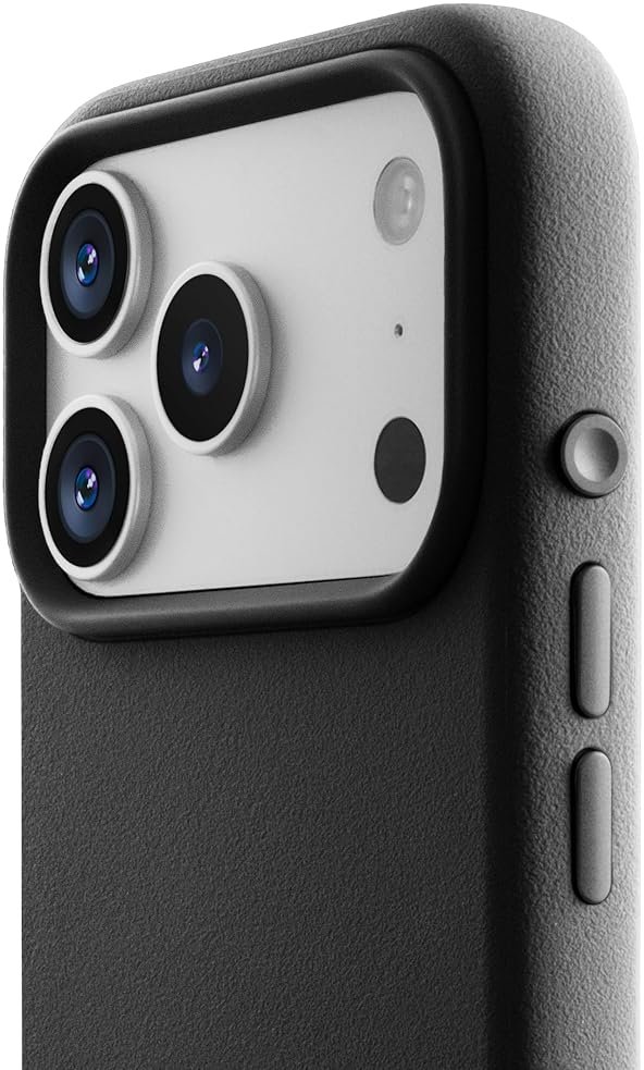 TineeOwl Case for iPhone 17 Pro Max – MagSafe Compatible, Aluminum Buttons, Camera Control & Rounded Action Button, Slim Textured TPU, Minimalist – DuneX Series - Product Image