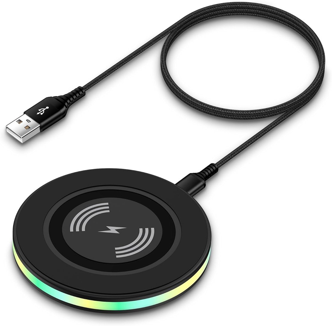 Wireless Charger Samsung Fast Charging Pad Wireless Phone Charger for Android Samsung Galaxy S26 S25 Ultra S25 S24 S23 S22 S21,Wireless Charging Station Cargador Inalámbrico para for iPhone 17 16 - Product Image
