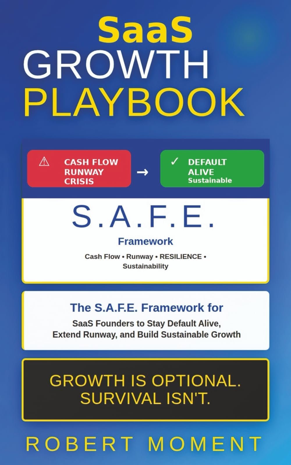 SaaS Growth Playbook: How to Build a Default-Alive SaaS, Maximize Retention, Reduce Churn, and Grow Profitably (The SaaS Founder No-Guesswork ... Frameworks for Early-Stage SaaS Growth) - Product Image