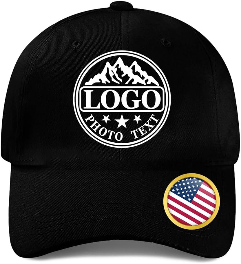Custom Hat Bulk with Logo Text Photo Design Your Own Personalized Custom Trucker Hats Baseball Caps for Men Women - Product Image