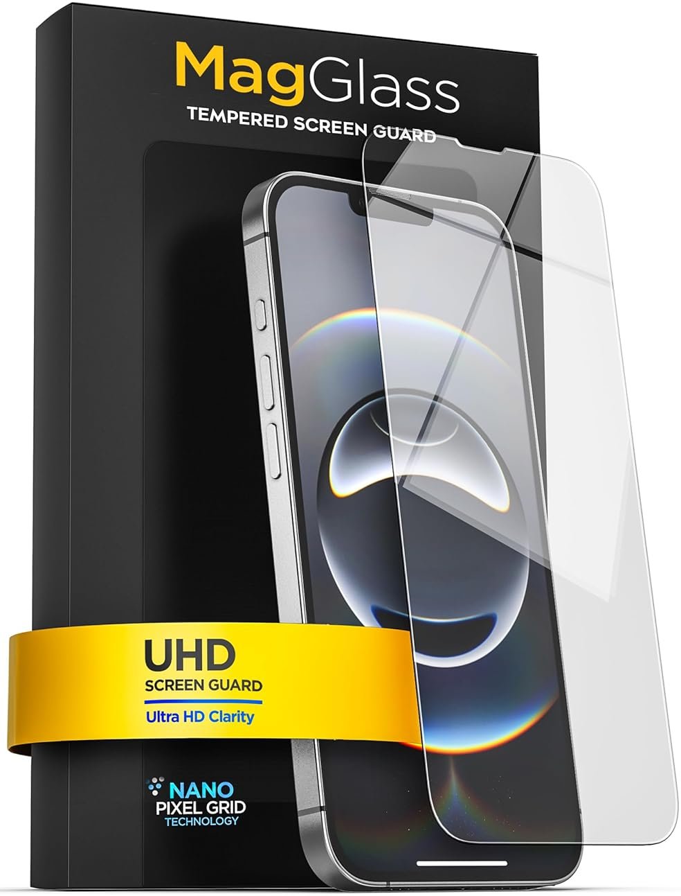magglass for iPhone 17e Screen Protector Toughened Tempered Glass with Easy-installation Applicator - Product Image