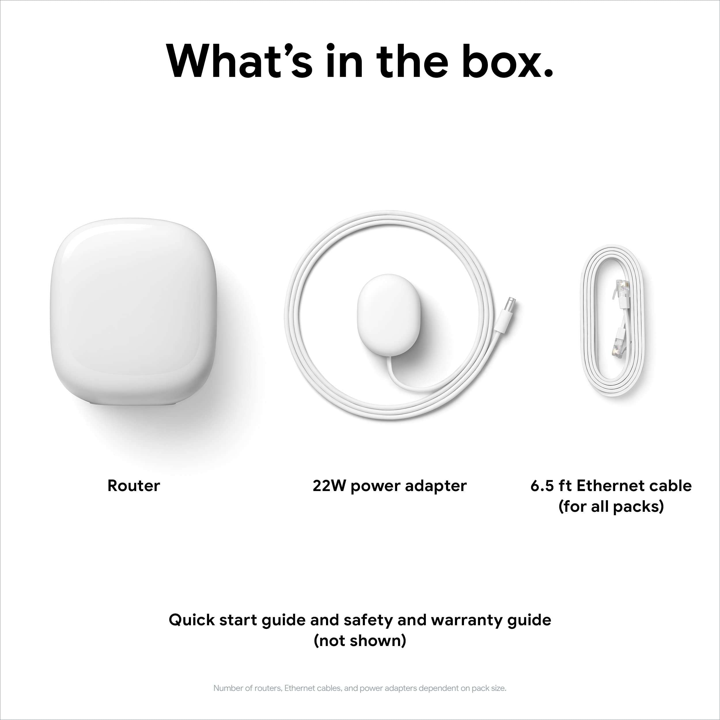 Google Nest WiFi Pro - 6E - Reliable Home Wi-Fi System with Fast Speed and Whole Home Coverage - Mesh Router - 3 Pack - Snow - Image 10