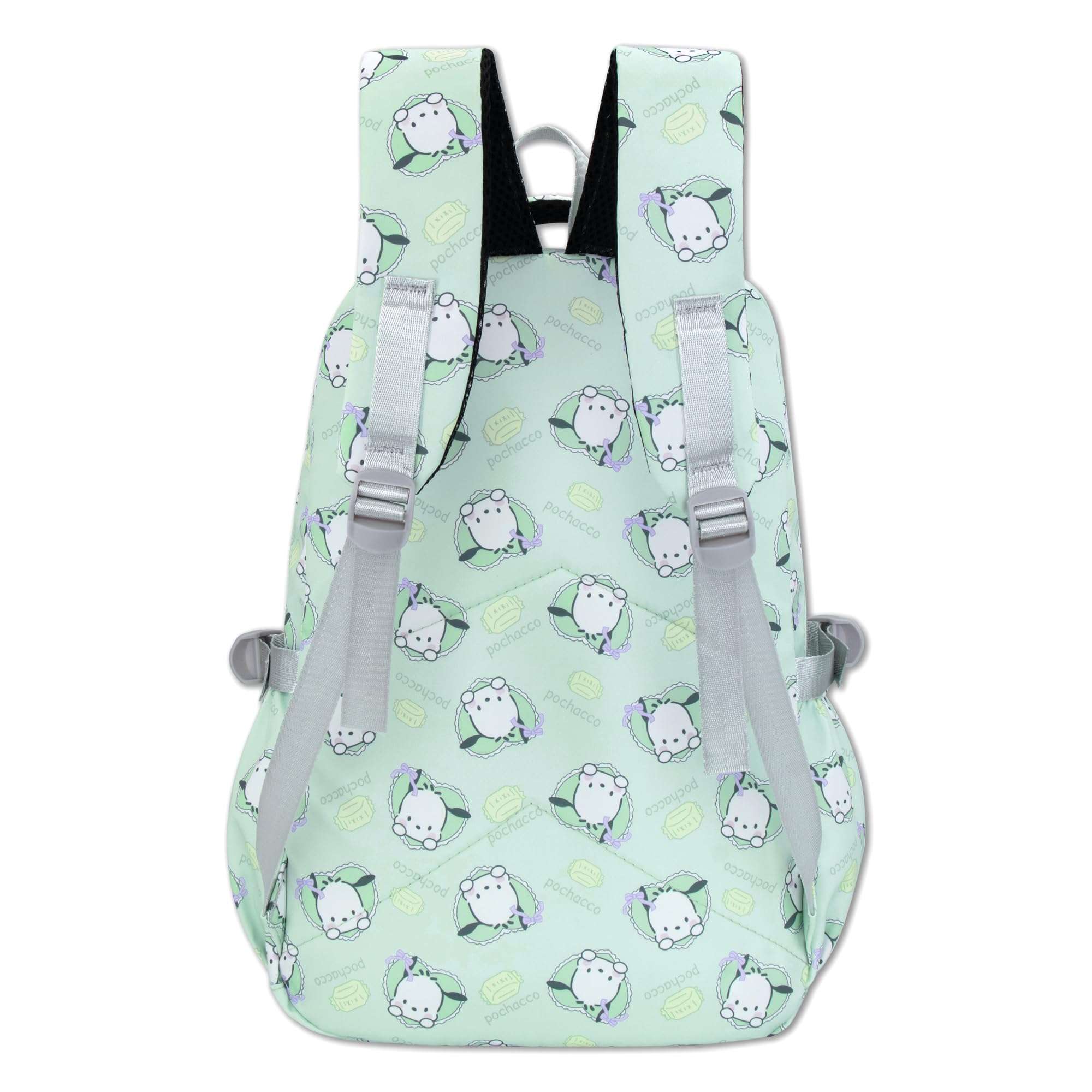 Roffatide Anime Pochacco All Over Print Large Capacity Casual Backpack Laptop Backpack Travel Hiking Rucksack Bike Backpack Blue - Image 5