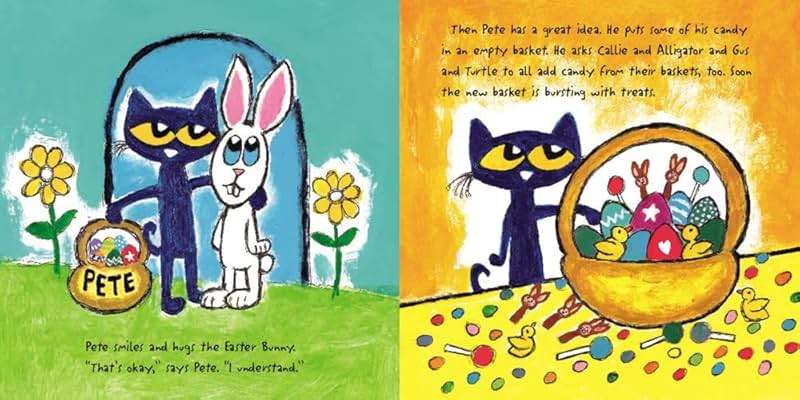 Pete the Cat and the Easter Basket Bandit: An Easter And Springtime Book For Kids – Help Pete and Friends Hunt for the Missing Basket and Learn About Sharing - Image 5