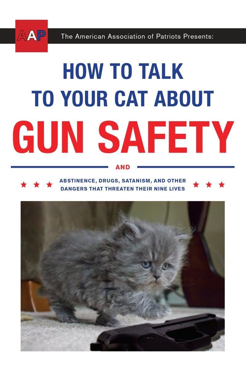 How to Talk to Your Cat About Gun Safety: And Abstinence, Drugs, Satanism, and Other Dangers That Threaten Their Nine Lives - Product Image
